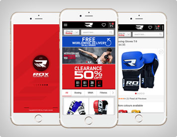 RDX Sports - Hybrid App